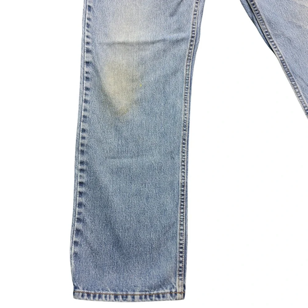 Vintage 505 Regular Fit Straight Leg Jeans Mens 36x32 Blue Levis 00505-4886
